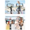 Universal Joint Stabilizer, Handheld Mobile Phone Selfie Stick Holder, With Fill Light, Bluetooth Follow Shooting Mode