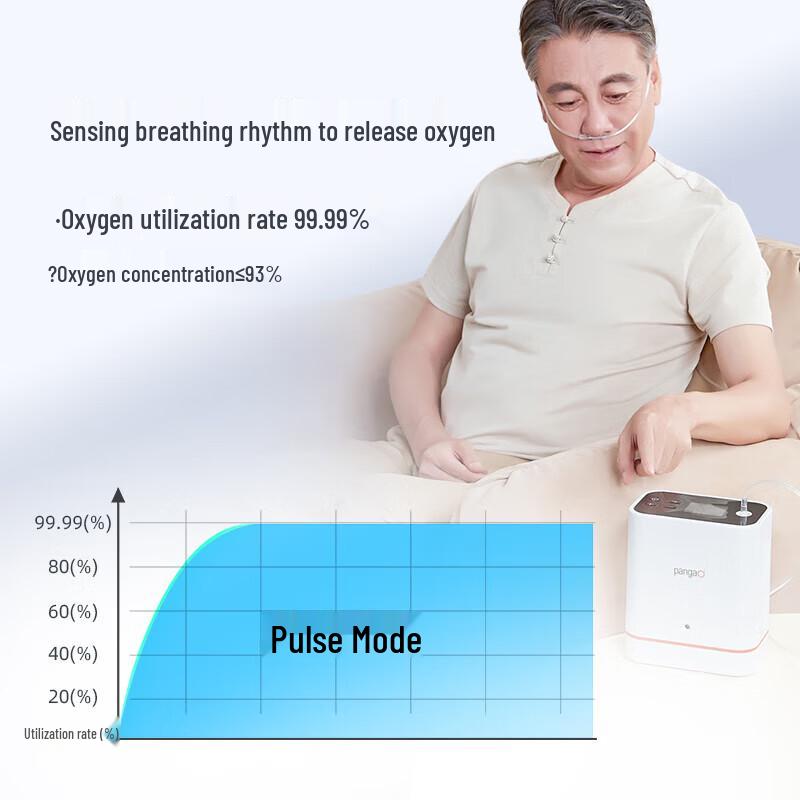 PANGAO PG-Y103 Portable Oxygen Concentrator CN Plug (adapter Included)