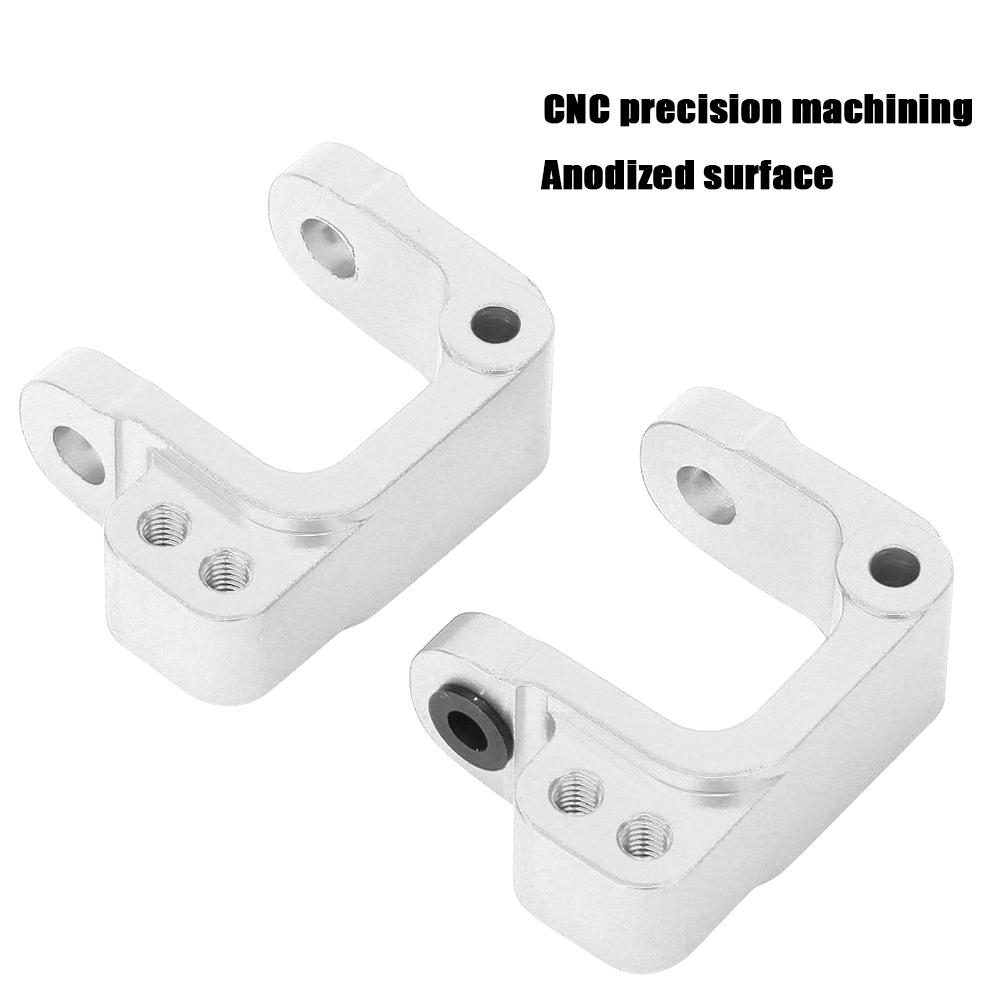 Aluminum Alloy Hub Knuckle Arm RC Accessory Fit for 1-10 ECX 2 Wheel Drive RC Car