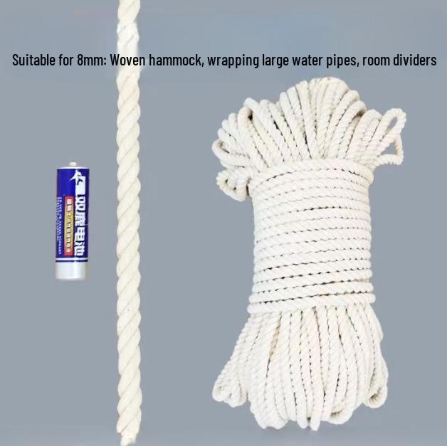 Cotton Craft Rope for DIY Weaving and Decoration