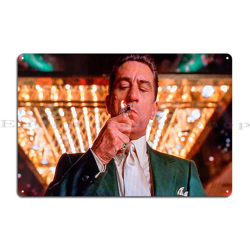 Robert De Niro Metallschild Poster Kneipe Pub Garage Dekoration Schilder Blechschild Poster