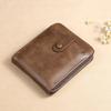 Multifunctional Men Short Wallet External PU Leather Card Holder Fashion Male Wallet  Shopping