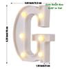 Yousheng Alphabet LED Letter Lampka nocna Lampa Outdoor Home Club Wedding Party Dekoracje ścienne