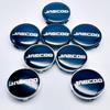 4pcs 3D 61mm For Car emblem Wheel hub Center Cap Rim Cover Hub Cap JAECOO Badge covers sticker Decals Styling accessories