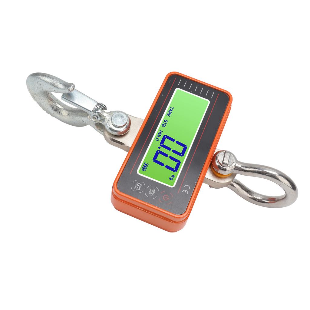 Electronic Crane Scale Wireless Remote Control Scale High Accuracy Handheld Digital Hanging Scale 500Kg