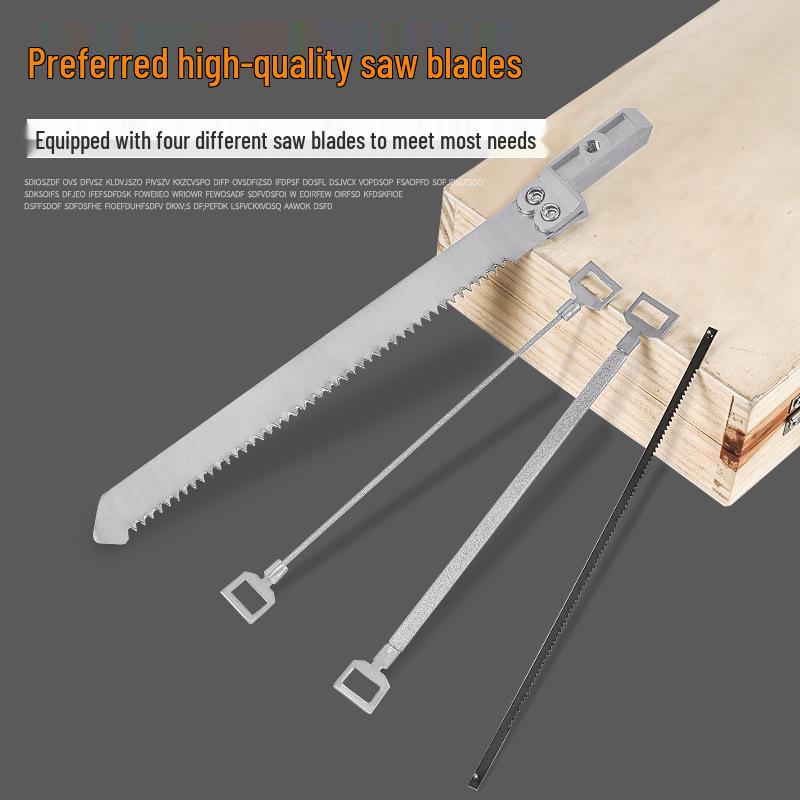 Wielofunkcyjna piła ręczna DIY: Progi, Drut, Piła włosowa, Magia, Stal i Drewno Narzędzie do użytku domowego