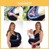 Infant Windproof Baby Carrier Sling Wrap Adjustable Sleeping Backpack Pouch
