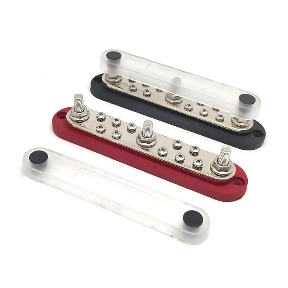 High Current Bus Bar 300A Terminal Junction Block Stud For Car Marine RV Boat Electrical Power Wiring Connection Modules