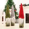 Faceless Santa Wine Bottle Cover & Gift Bag - Christmas Decoration