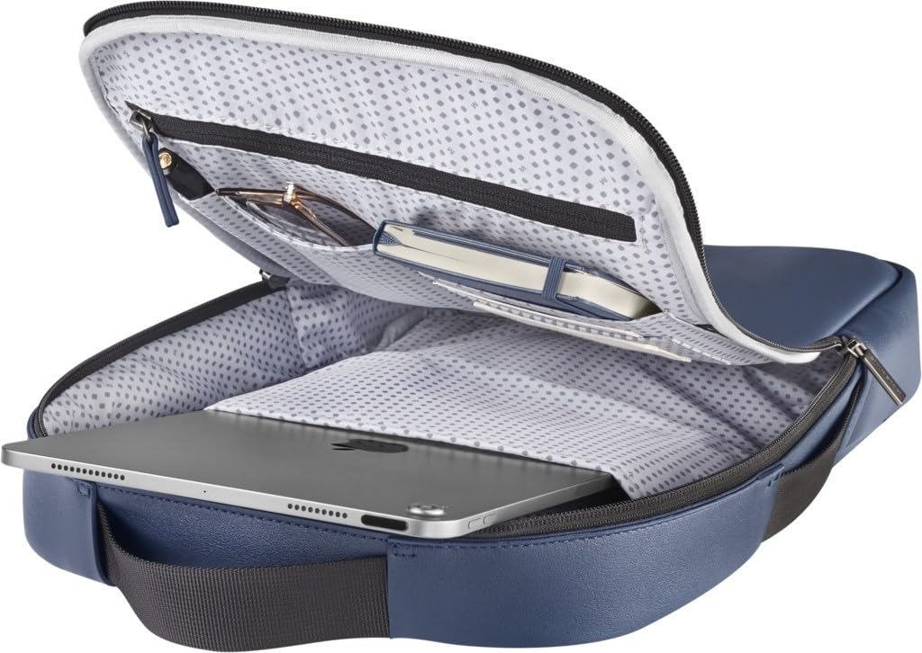 Moleskine Business Bag, Fits 13-inch Laptop, Backpack, Classic Professional, Vertical Design, New Model, Sapphire Blue