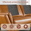 Recliner Headrest Protector Faux Leather Headrest Cover  Chair Couch Headrest Cover for Furniture Sofa Protector Chair Arm Cover