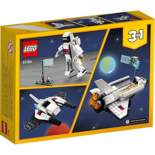 LEGO Creator Expert Space Shuttle Toy Present Birthday Block Educational Christmas Boys Girls Children 6 Years Old 7 Years Old 8 Years Old 9 Years Old