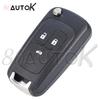 Car Key Case For Buick For Chevrolet Camaro Impala Aveo Malibu Sail Orlando Cruze Epica Trax Spark Car Remote Key Shell Cover