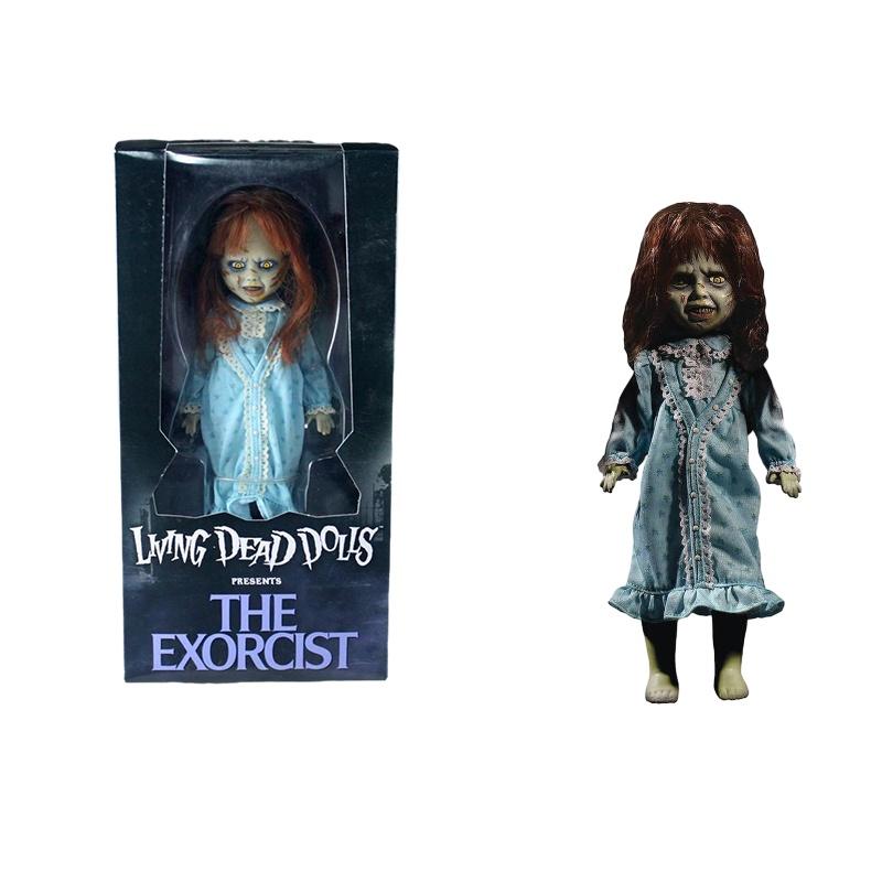10-Zoll Exorzist Orcist Handwerksmodell Figur Cartoon-Stil PVC-Material