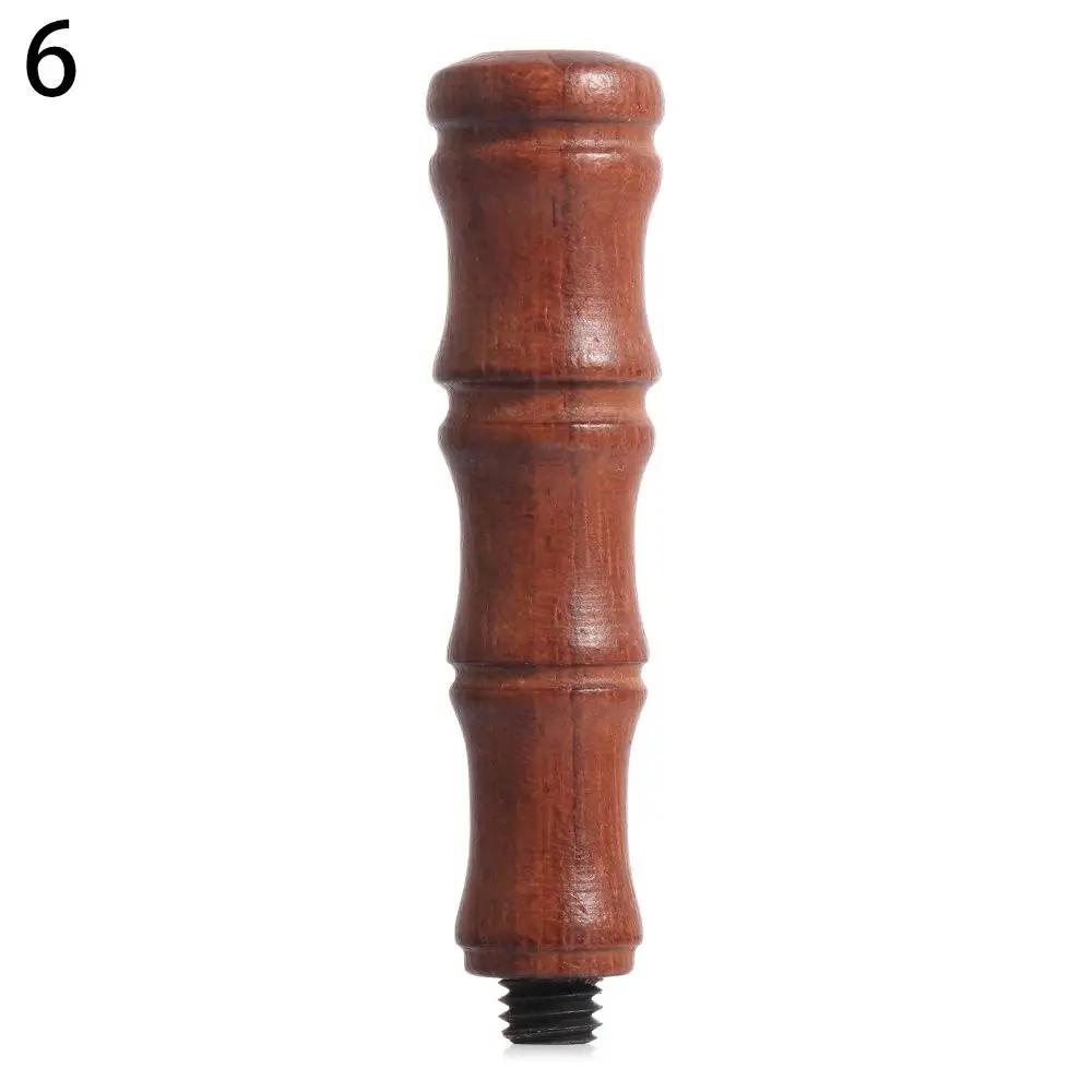 1Pc Wood Handle Wax Seal Stamp Accessories Portable Mini Diy Seal Tool Retro Wood Color Just Handles Post Gifts Decorative