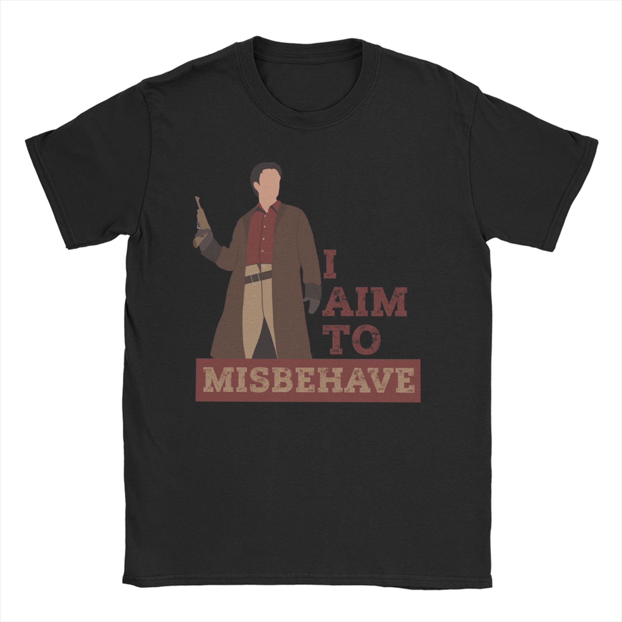 Unisex Women The Good The Bad And The Shiny Firefly Serenity T Shirts 100 Cotton Tops Crew Neck Tees 4XL 5XL TShirt S