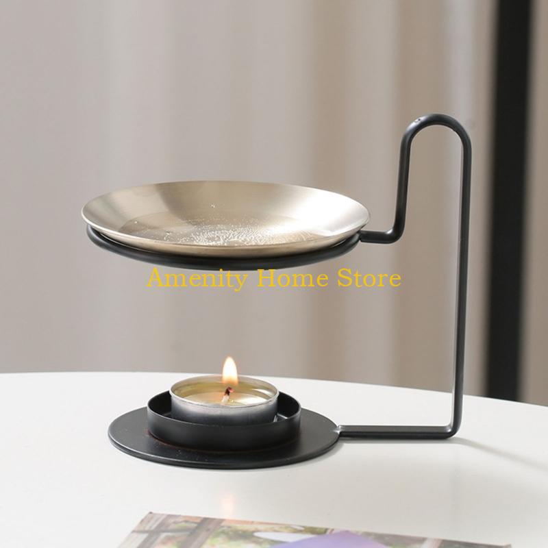 F26C Fragrances Essential Oil Burners Wax Melt Burners Tealight Wax Warmer for Stress Relief,Meditations and Massage