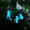 Glowing Alien Ornament Set For Indoor Outdoor Stylish Decorative Crafts For Bedrooms Garden aliens xenomorph