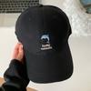 New Cute Embroidered Dolphin Baseball Cap Women's Spring and Summer Versatile Face Small Sunshade Sun Protection Cap Tide