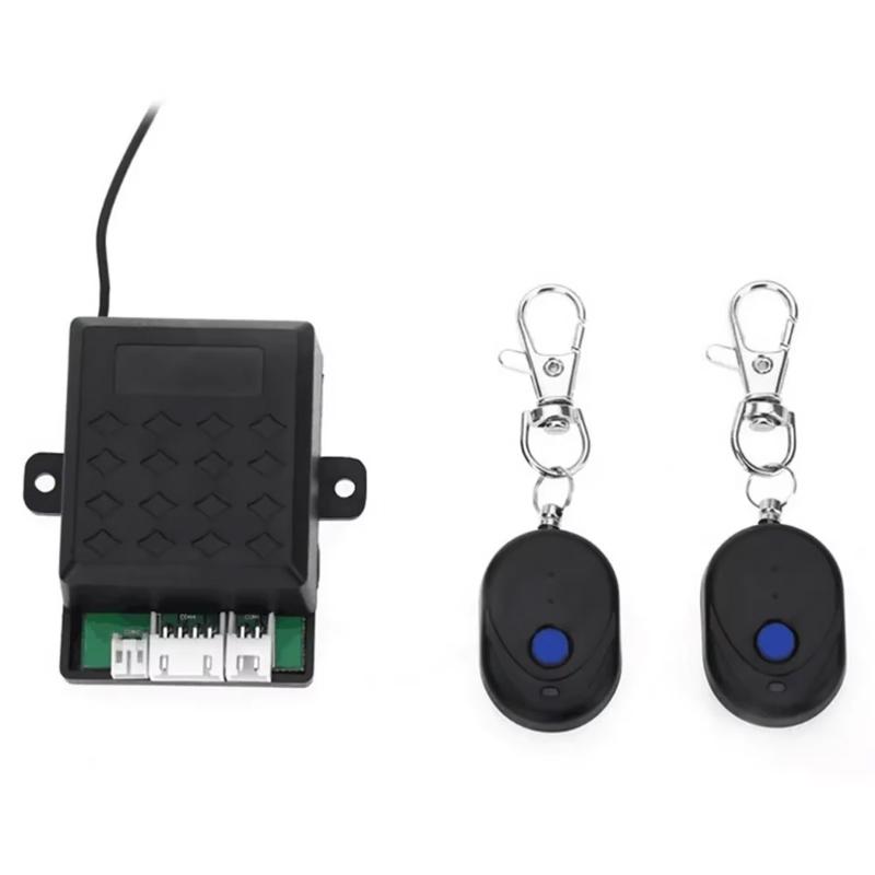 Anti-Theft Alarm System Car Engine Immobilizer Lock Car Wireless Engine Lock Intelligent Circuit Cut Offs with 2 Remotes