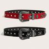 Trend Belt Fashion Star Belt Punk Pin Buckle Casual Pants Belt