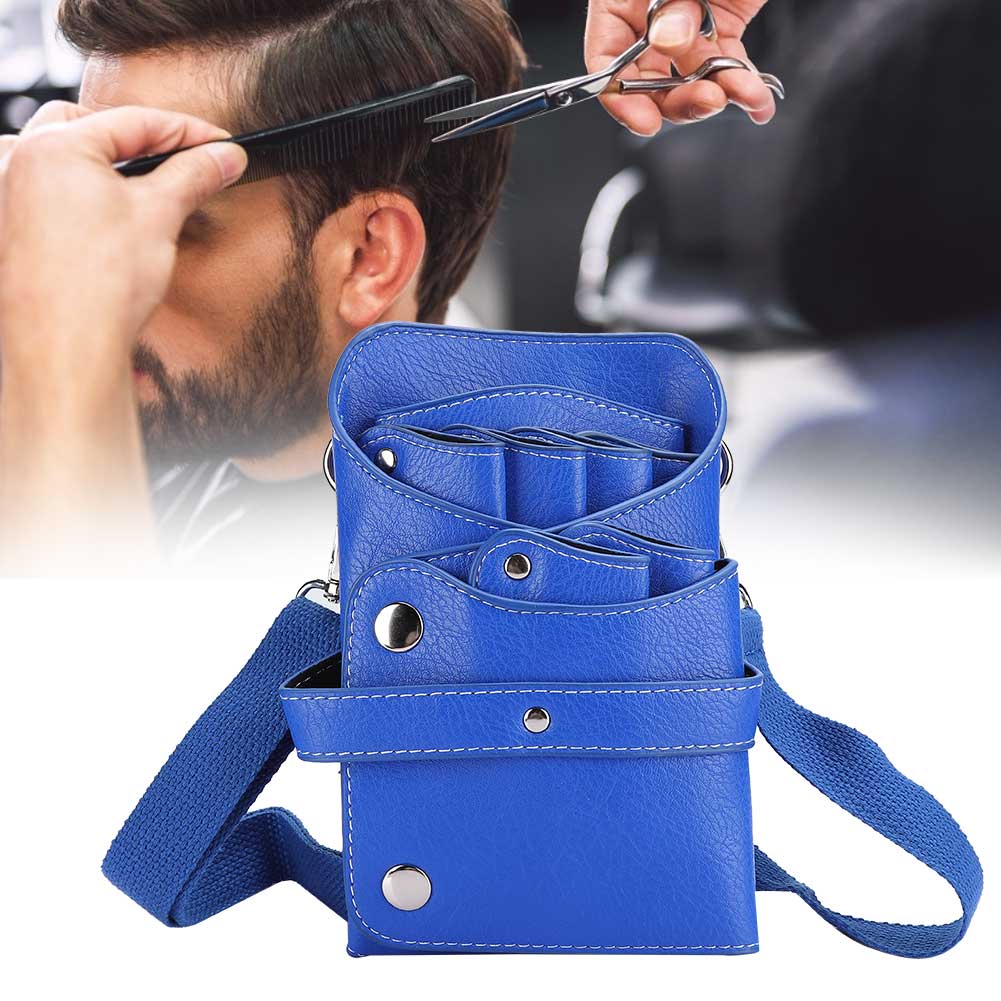 Portable Barber Scissors Waist Bag Hair Clipper Comb Hairdressing Tool Storage Bag