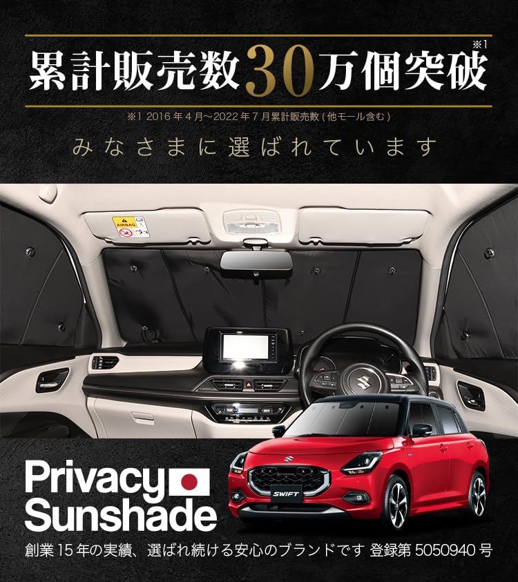 Hobby Craftsman Privacy Sunshade for the Front of the New Swift and ZDEDS Compatible with Car Camping Accessories ZC, ZD, ZCDDS, ZCEDS, ZDDDS, Models,