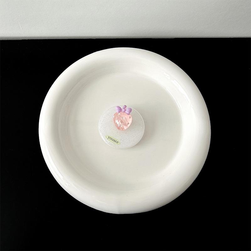 

Glitter Epoxy Small Strawberry Mobile Phone Airbag Bracket Magnetic Suction Retractable Back Sticker Fun Women S Small Fresh Support Rack