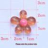 Ice-Clear Fine Glitter Flower Resin Fridge Magnet & DIY Phone Case Craft Supplies