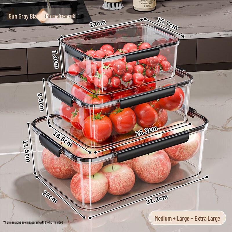 Sichun Food-Grade Airtight Freezer Storage Container