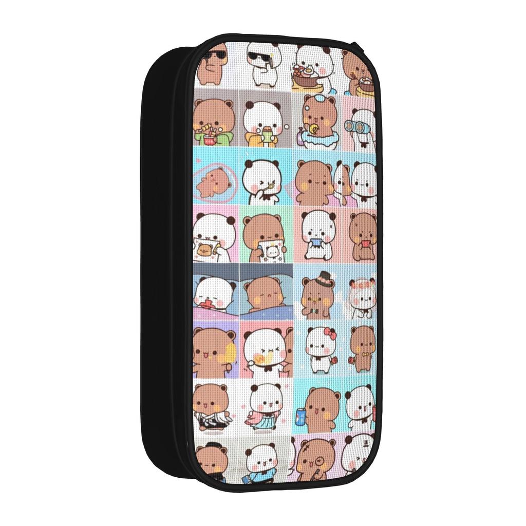 Classic Bubu Dudu Panda Bears Cartoon Pencil Case Collection Cute Pencilcases Pen Box Big Capacity Bags School Zipper Stationery