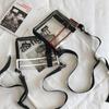 Waterproof Transparent Crossbody Bag Square Casual Shoulder Bag Casual PVC Messenger Bag  Unisex