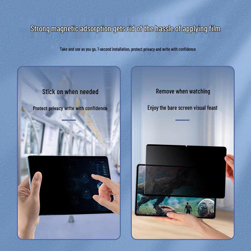 Honor Pad X8 Pro Magnetic Privacy Screen Protector - Fits Honor Pad V9, 360-Degree Removable Anti-Peeping Film