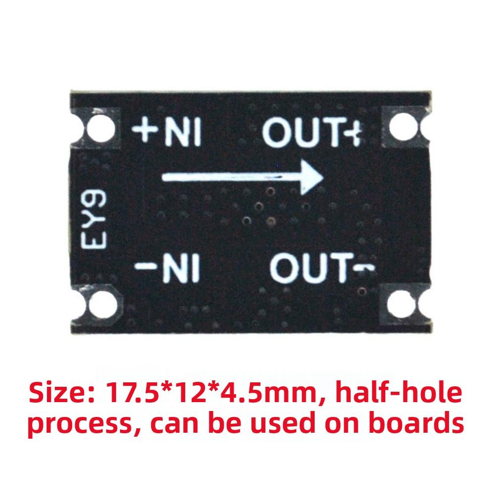 3A DC-DC Buck Converter - Converts 30V/24V/9V/12V To 5V & 3.3V Fixed Output Step-Down Power Module Stable Output & Compact Size