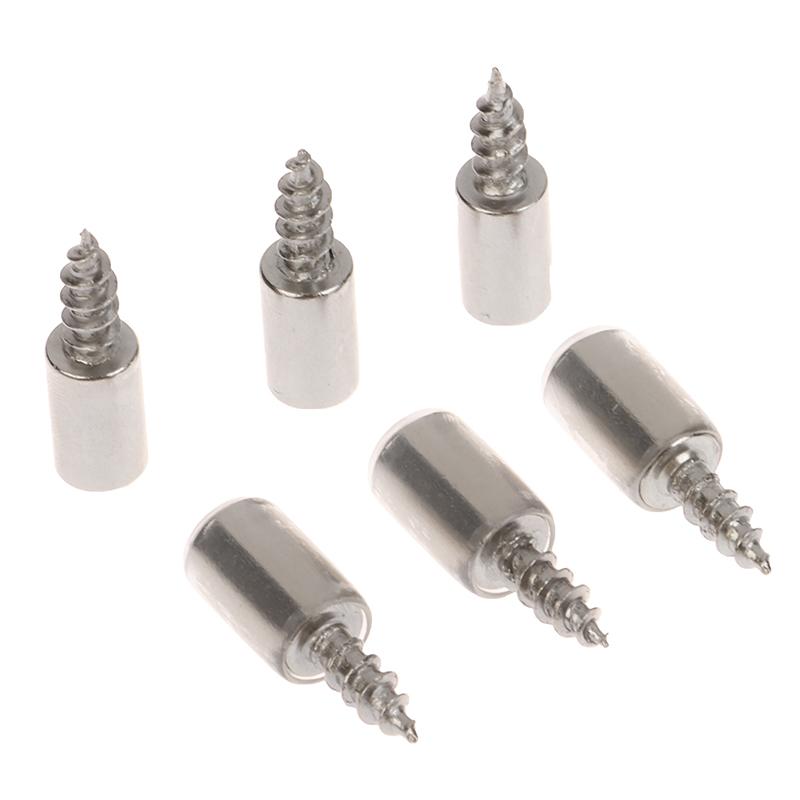20/30Pcs Support Multifunction Fixed Cabinet Rack Nail Self-Tapping Integrated Screw Clapboard Holder Laminate Support Nail