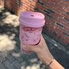Mint Moment Pink Wiederverwendbarer Becher, Groß, 473ml [To-go-Becher]