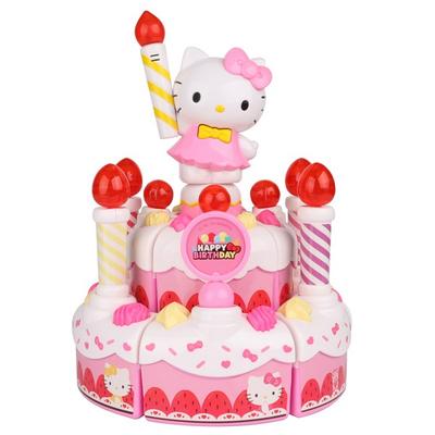 Bunnyland Hello Kitty singendes Geburtstagskuchen-Melodie-Spielzeug, koreanisches Kinderspielzeug