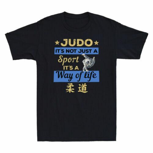Judo It Not Just A Sport It A Way Of Life Vintage Men Short Sleeve T-shirt M