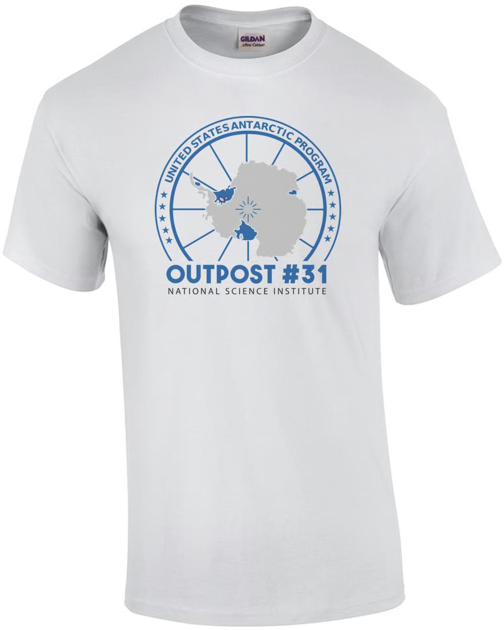 U.s. Antarctica Research Program - Outpost 31 - The Thing T-shirt L