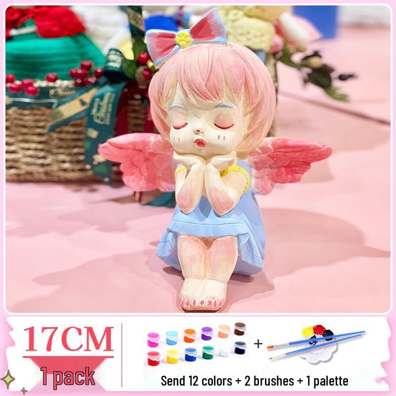 Kids DIY Plaster Figure Painting Kit