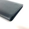 Louis Vuitton M60622 Epi Portefeuille Brazza  Long Wallet Epi Leather Noir Black