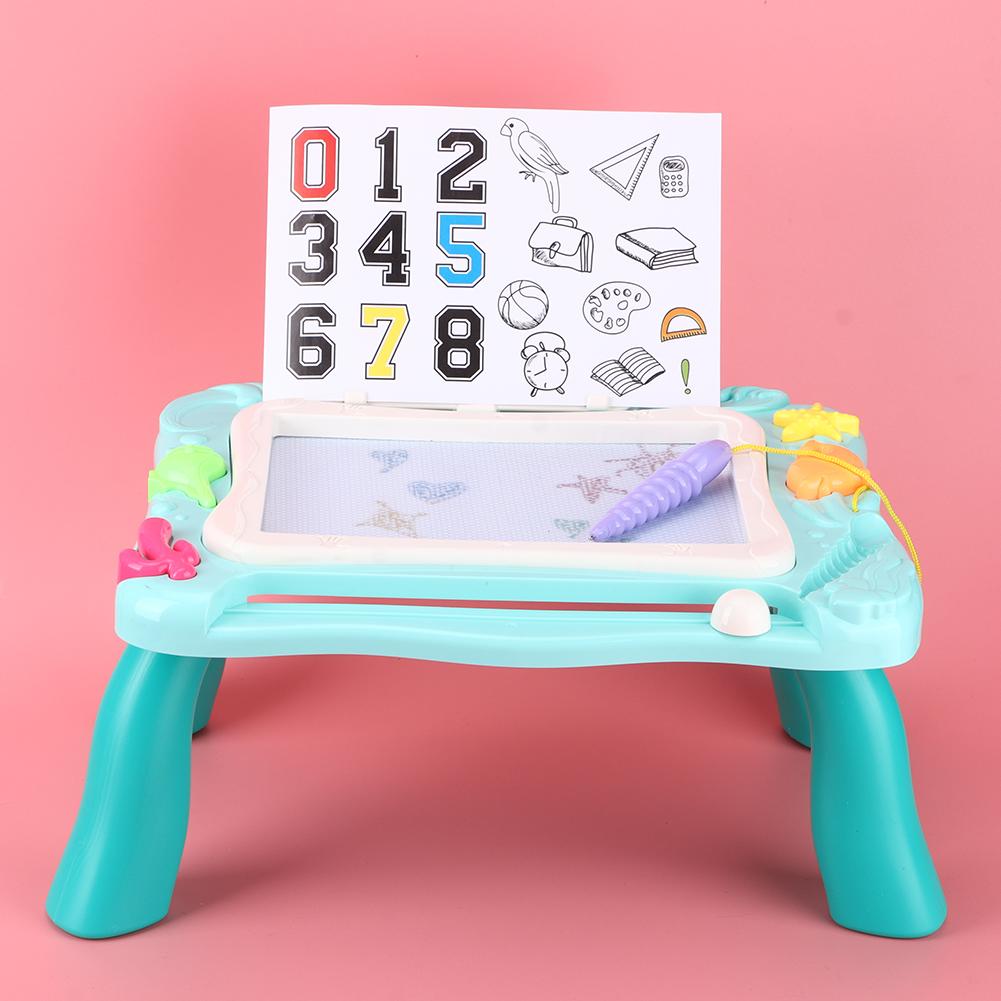 Detachable Multifunctional Folding Children DIY Writing Drawing Board Table Baby Birthday Gift