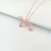 Personalized Custom Name Necklace Commemorative Pet Dog Stainless Steel Necklace Christmas Birthday Gift for Pet Lovers