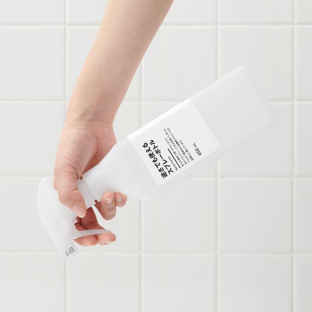 MUJI Spray Bottle be used upside MAI28A2A (Can down), 450mL,