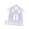 Hausform Kerzenhalter Form Haus Kerzenständer Formen für DIY Kerzenhalter Gips Ornament Weihnachtsgeschenk Heimdeko