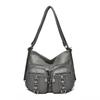 Casual Ladies Hand Bags Designer Luxury Multifunction Handbags Large Capacity Tote Bag Soft Leather Shoulder Bags for Women Sac