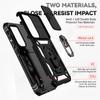 For Samsung Galaxy S23 FE Case Cover Samsung S23 FE Capas Phone Bumper Armor Slide Camera Lens Ring Holder Fundas Samsung S23 FE