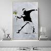 Street Graffiti Abstract Art Wall Posters Girl With Balloon Modern Home Room Decor Canvas Painting Mural Pictures Prints Artwork