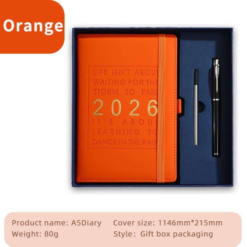 2026 Bilingual Planner: English & Spanish Yearly Calendar, 365-Day Notebook, Daily Diary