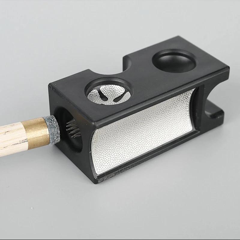 Billiard Cue Tip Grinding Tool Multifunctional Repair Shaper Snooker Pool Tips Round Cutting Billiard Accessories